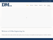 Tablet Screenshot of dmaxinc.com